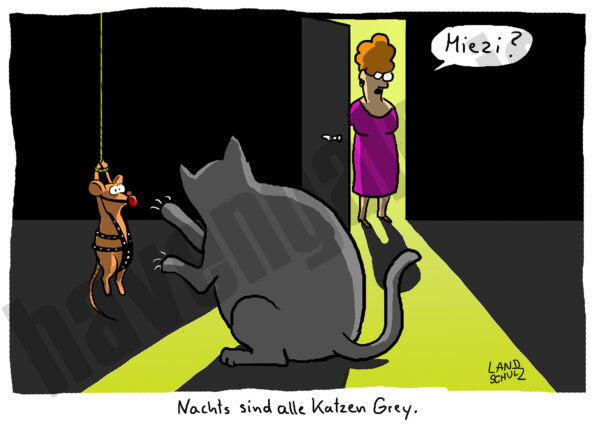 Dorthe Landschulz - Katzen Grey